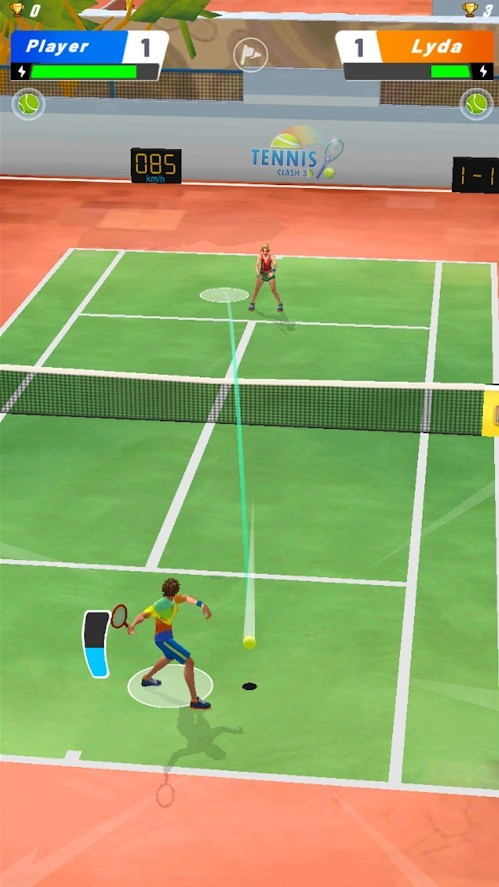 网球碰撞3D
