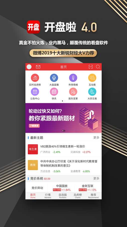 开盘啦 