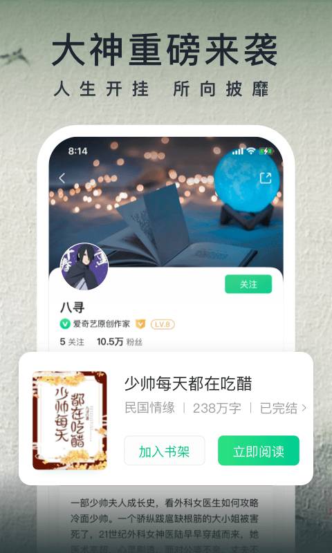 爱奇艺小说 