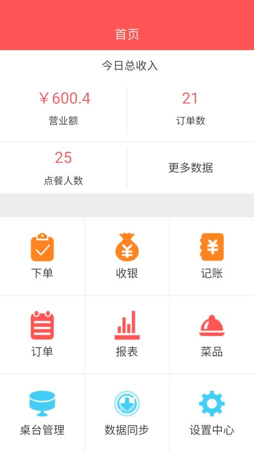 上饭快云餐饮管理软件 