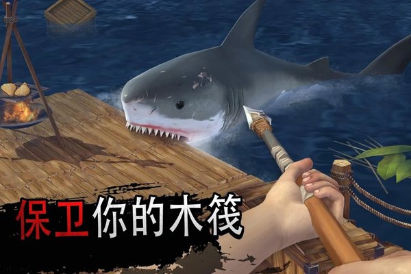 筏子上的生存游戏