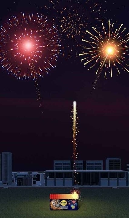 排灯节焰火表演(diwali