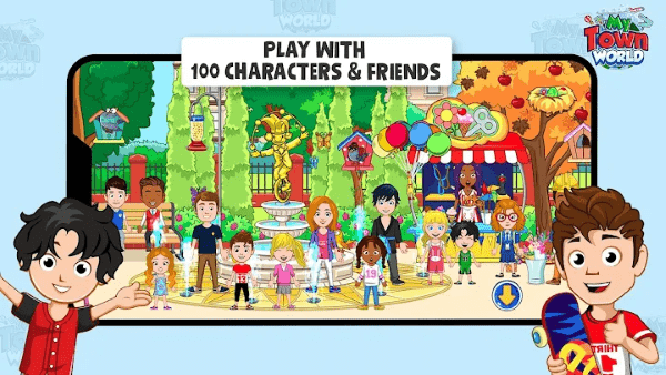 我的城镇世界2023最新版(my town world)