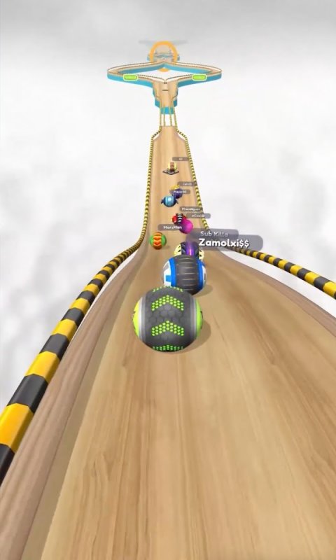 球球赛跑游戏