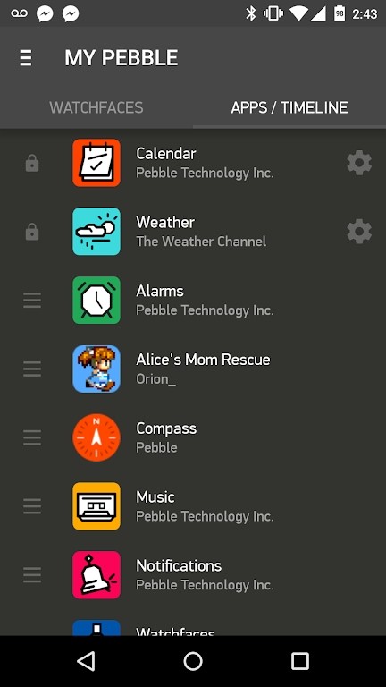pebble debug app
