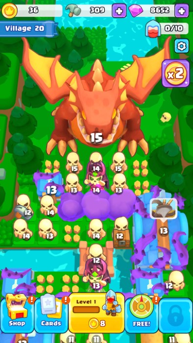 英勇合并游戏