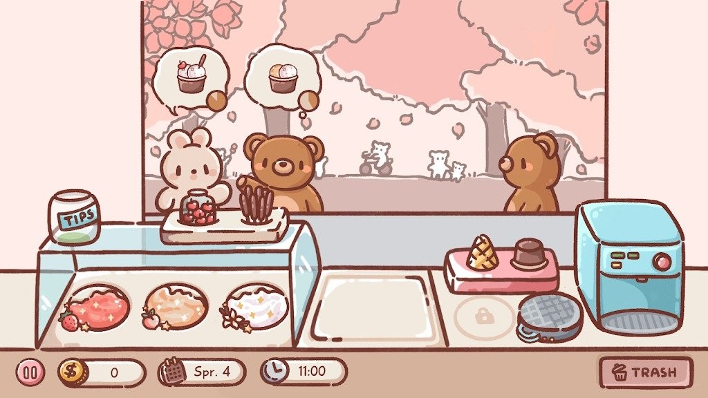 狗狗冰淇淋餐车游戏