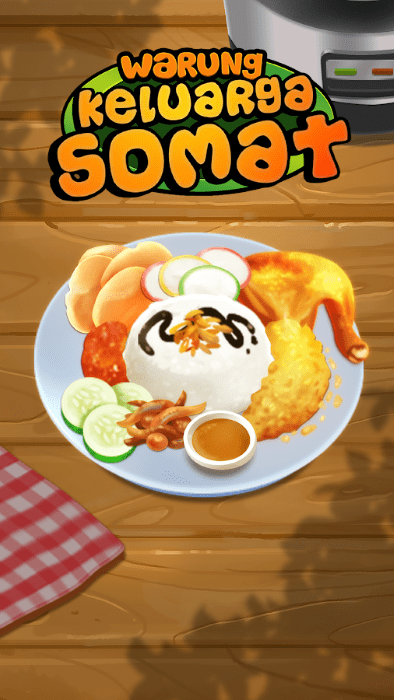 somat的家庭摊位游戏(warung keluarga somat)