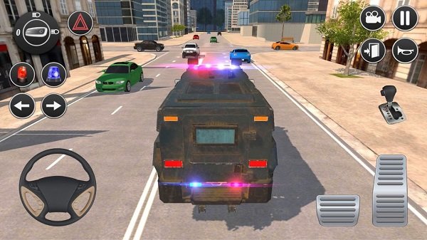 警车模拟器巡逻游戏