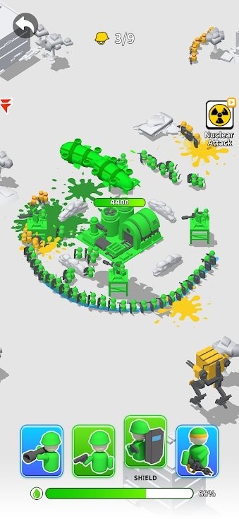 玩具军抽签防守最新版