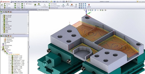 SolidCAM2023挂载1