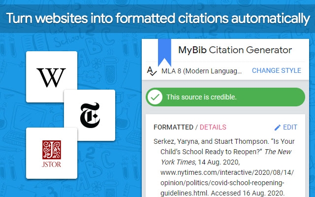 MyBib for Chrome图片2
