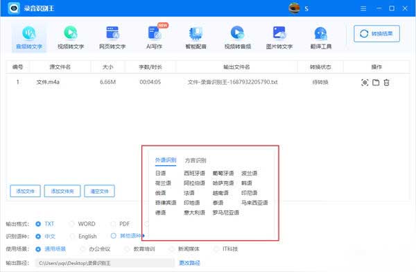 录音识别王