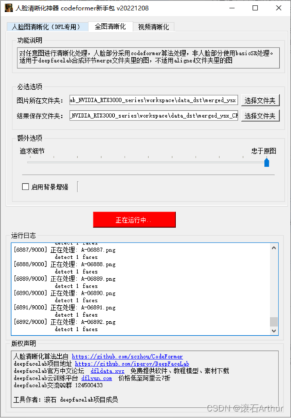 codeFormer图形界面包图片1