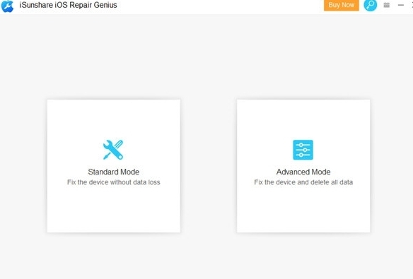 iSunshare iOS Repair Genius1