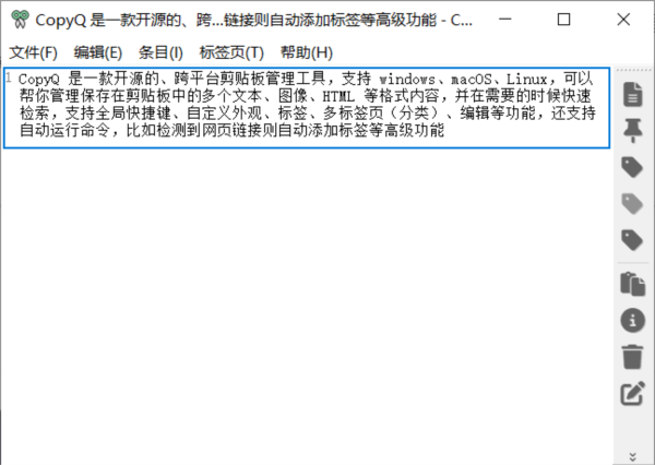 CopyQ便携版图片1