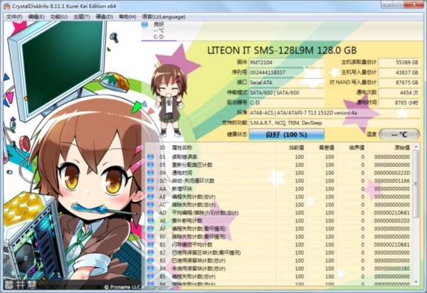 CrystalDisklnfo Kurei Kei图片2