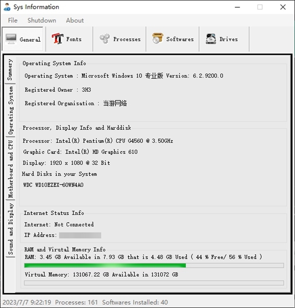 Arvin Sys Information图片