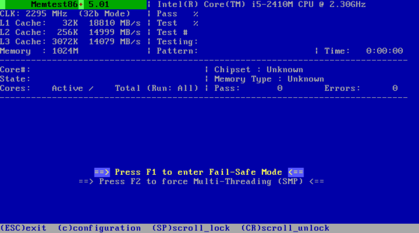 Memtest86+图片1