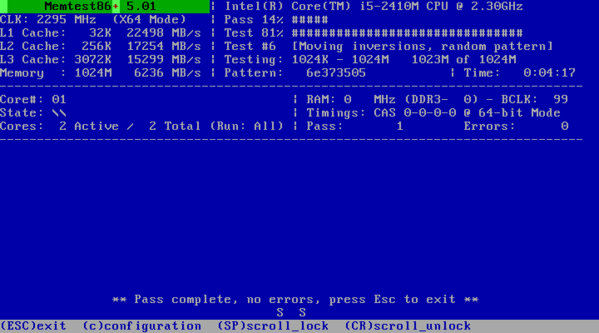 Memtest86+图片3