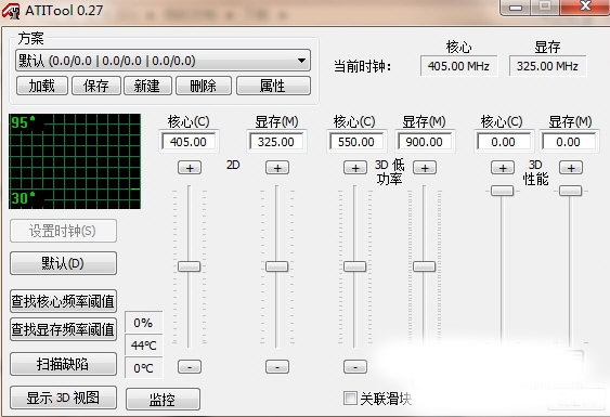 ATITool软件截图