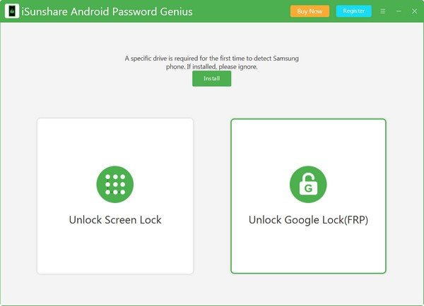 iSunshare Android Password Genius截图1