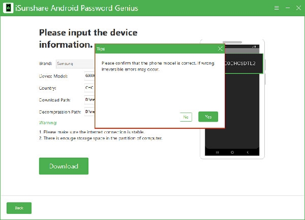 iSunshare Android Password Genius截图11