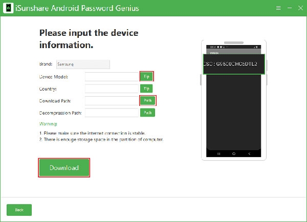 iSunshare Android Password Genius截图10