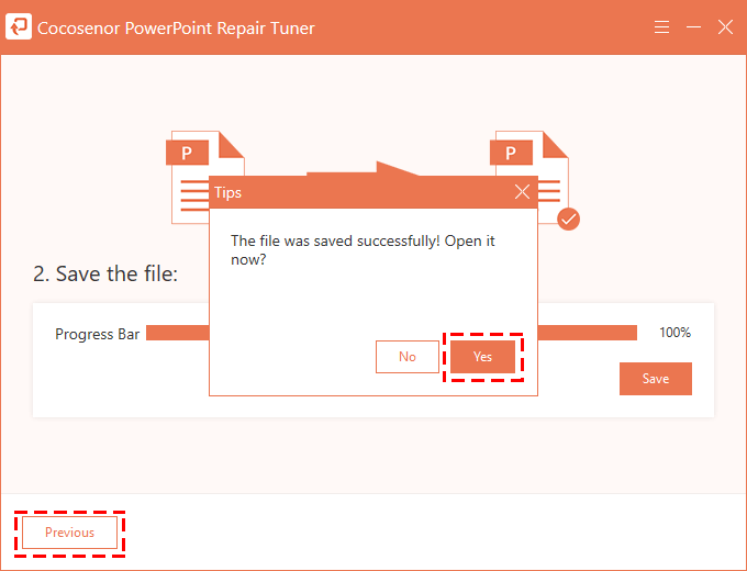 Cocosenor PowerPoint Repair Tuner截图8