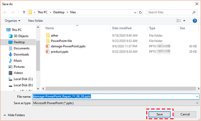 Cocosenor PowerPoint Repair Tuner截图7