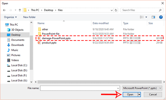 Cocosenor PowerPoint Repair Tuner截图3
