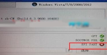 WinNTSetup efi part红色