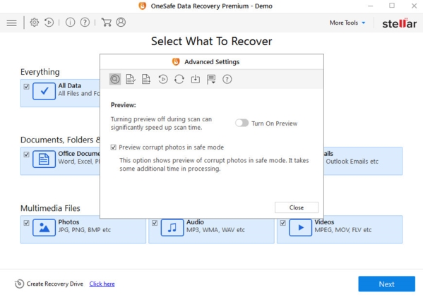 OneSafe Data Recovery图片3