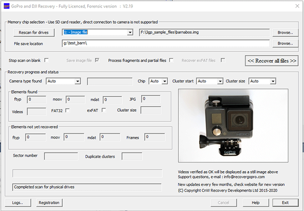 GoPro Recovery图片