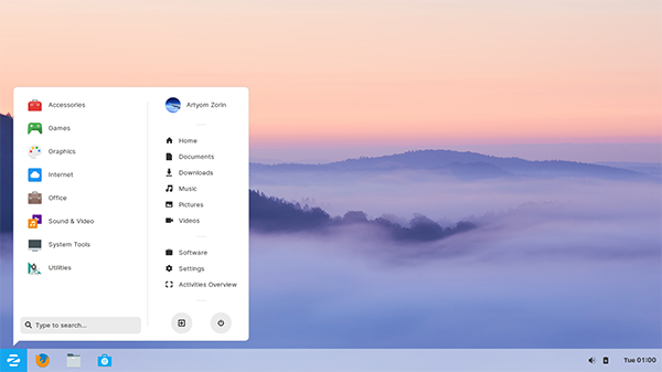 zorin os 15 lite图片1
