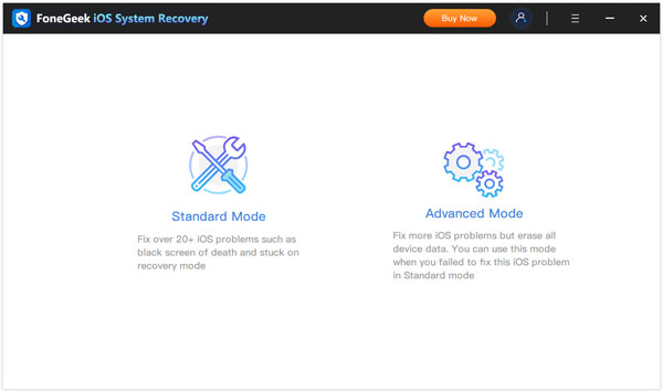 FoneGeek iOS System Recovery图片