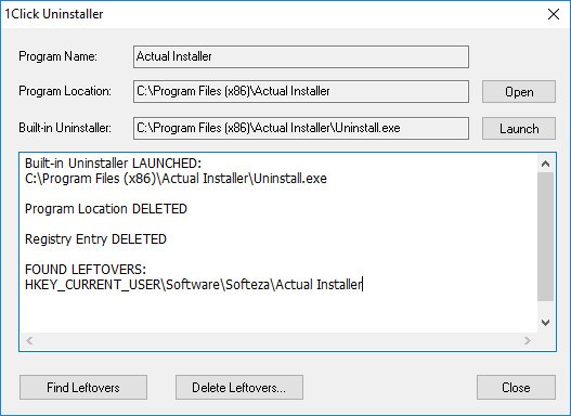 1Click Uninstaller图片