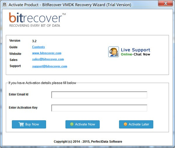 BitRecover VMDK Recovery Wizard(VMDK数据恢复工具)