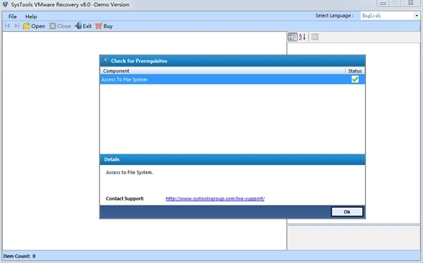 SysTools VMware Recovery图片1