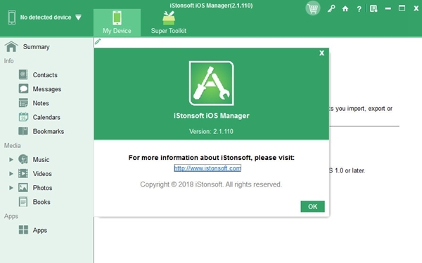iStonsoft iOS Manager图片2