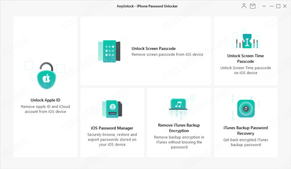 AnyUnlock iPhone Password Unlocker图