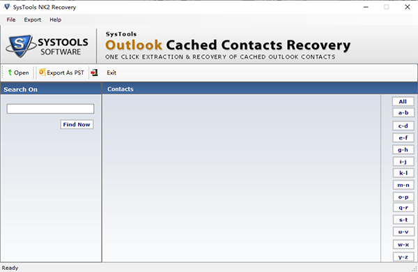 SysTools Outlook Cache Contacts Recovery图片
