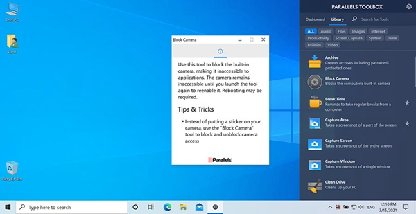Parallels Toolbox2