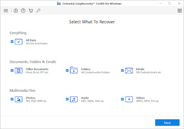 Ontrack EasyRecovery Toolkit截图