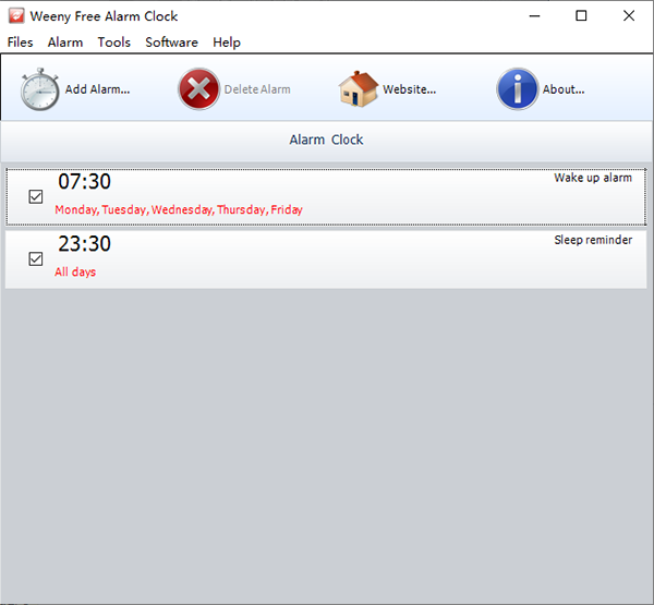 Weeny Free Alarm Clock图片