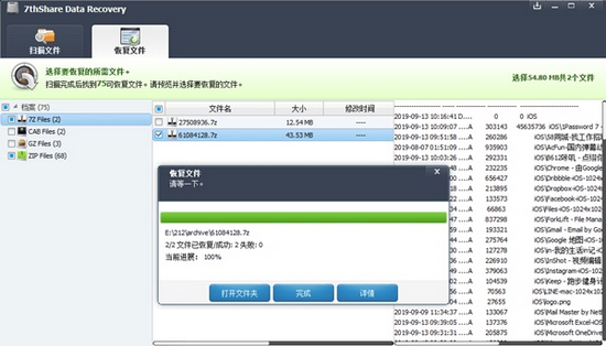 7thShare File Recovery图片