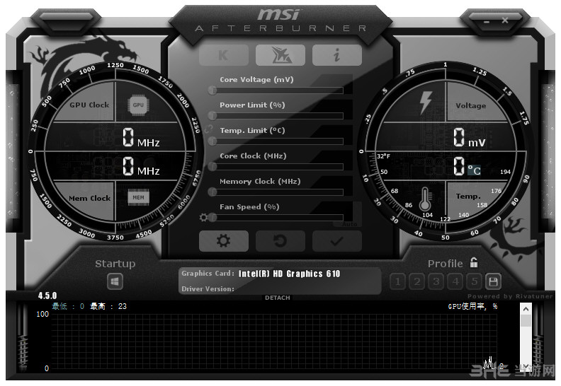 MSI Afterburner软件图片