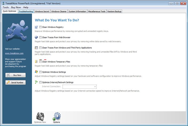 TweakNow PowerPack破解版图
