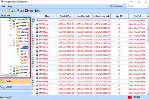 systools vmware recovery截图5