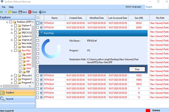 systools vmware recovery截图8